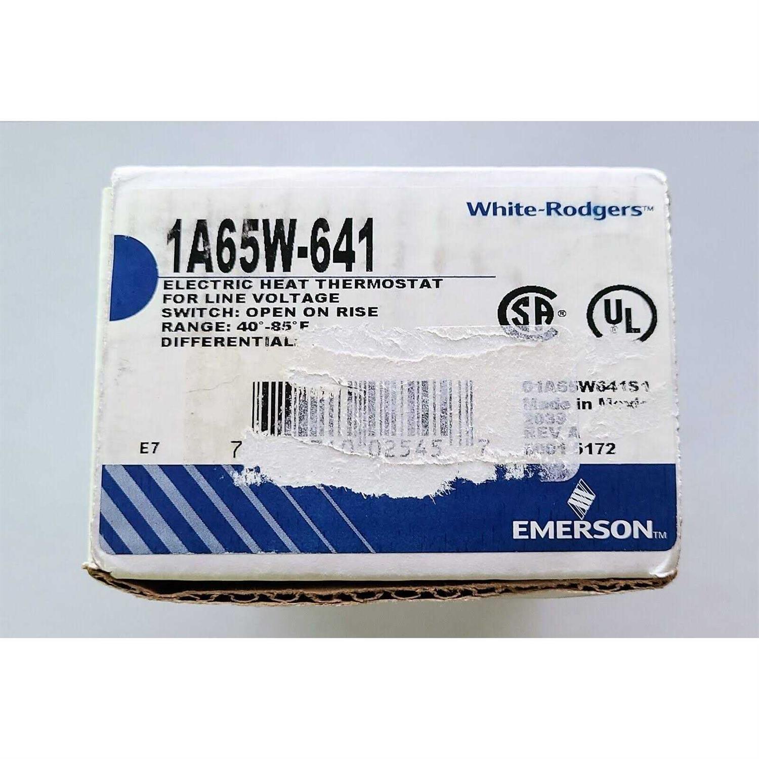 White-Rodgers 1A65 - Cheap Fitting