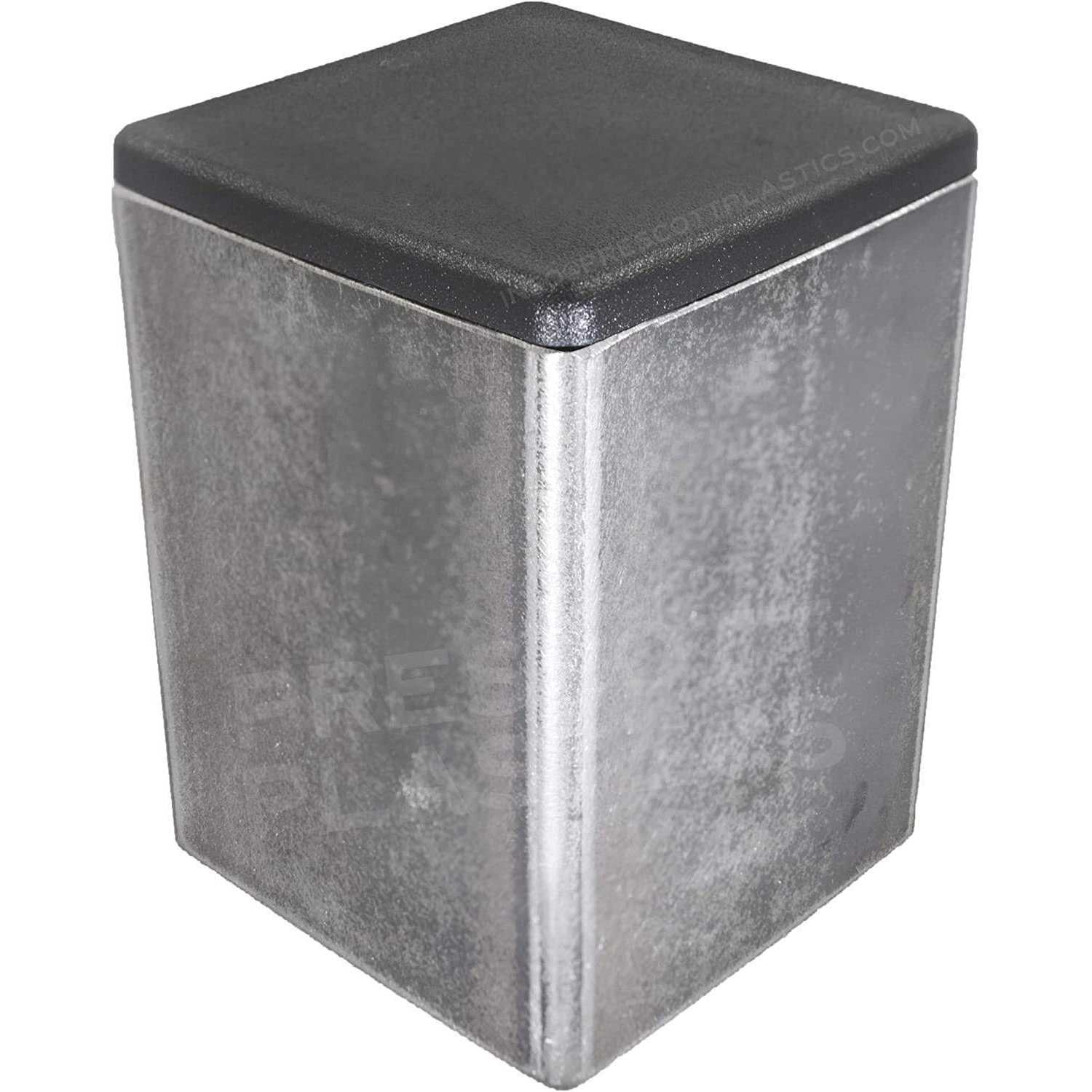 8 Pack 3 Inch Square Plastic Plugs -3 x 3 End Caps -75mm×75mm Insert End Caps for Square Tubing Post - Cheap Fitting