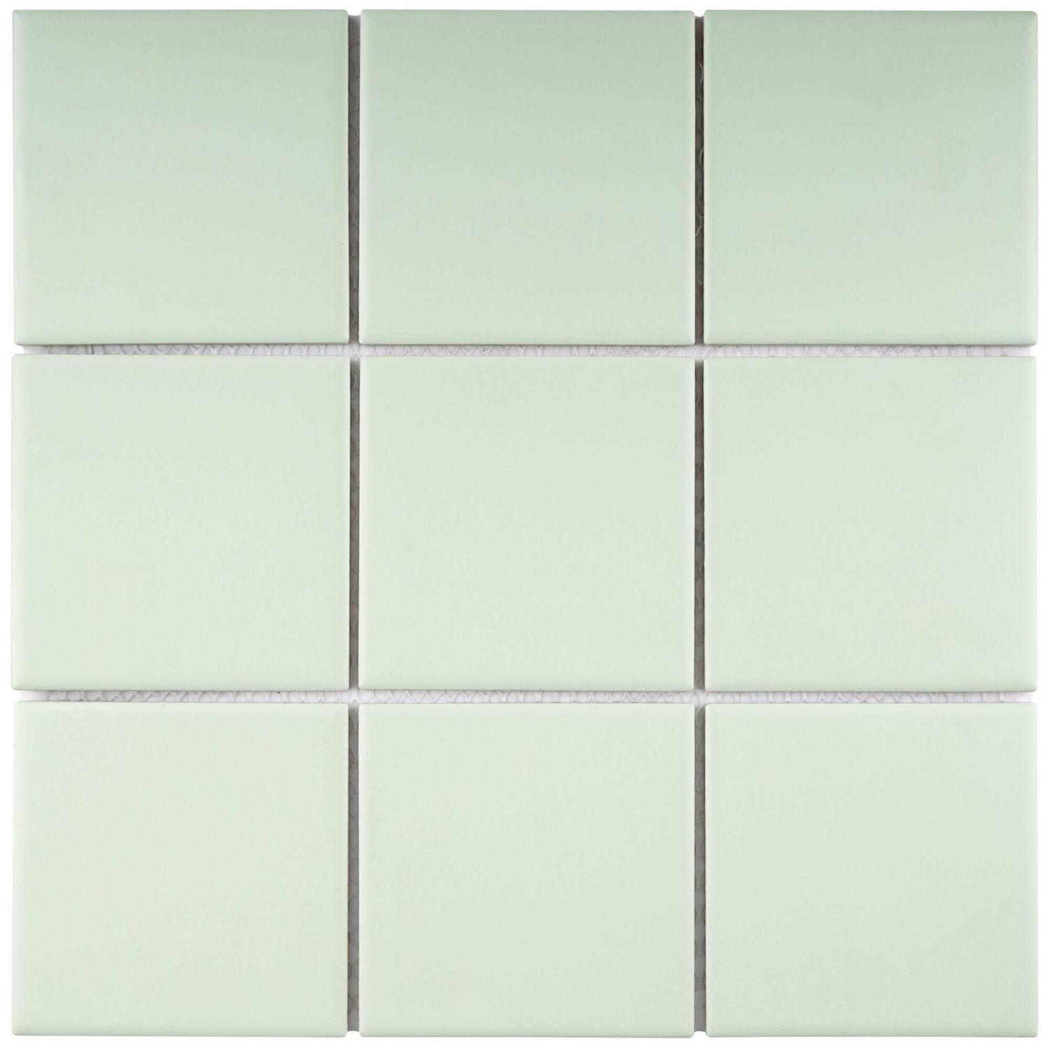 Supreme Tile TileGen. 4 x 4 Porcelain Mosaic Tile Floor and Wall Tile - Cheap Fitting