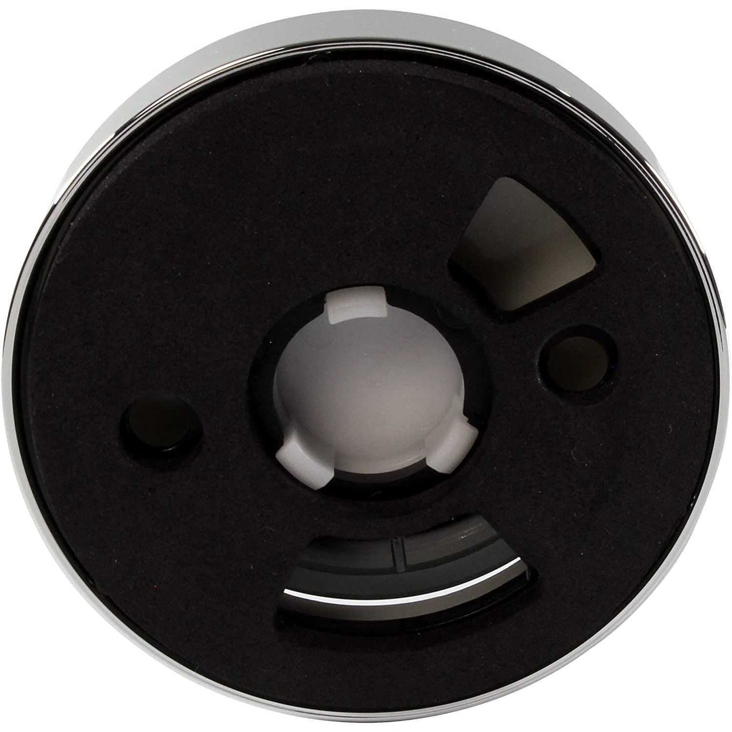 Westbrass A493CH-07 Patented Deep Soak Round Replacement 2-Hole Bathtub Overflow Cover for Full and Over-Filled Closure - Cheap Fitting