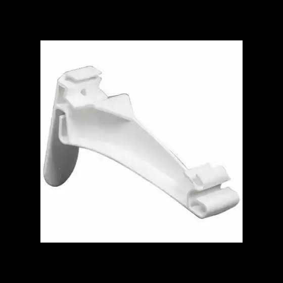Amerimax 5 in. White Vinyl K-Style Hidden Gutter Hanger - Cheap Fitting