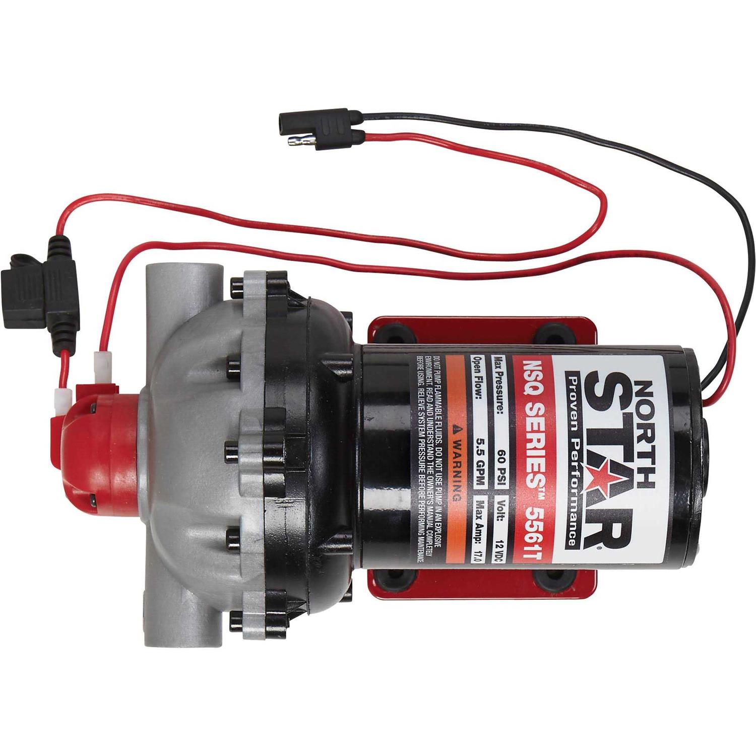 NorthStar NSQ Series 12V On-Demand Sprayer Diaphragm Pump - Cheap Fitting