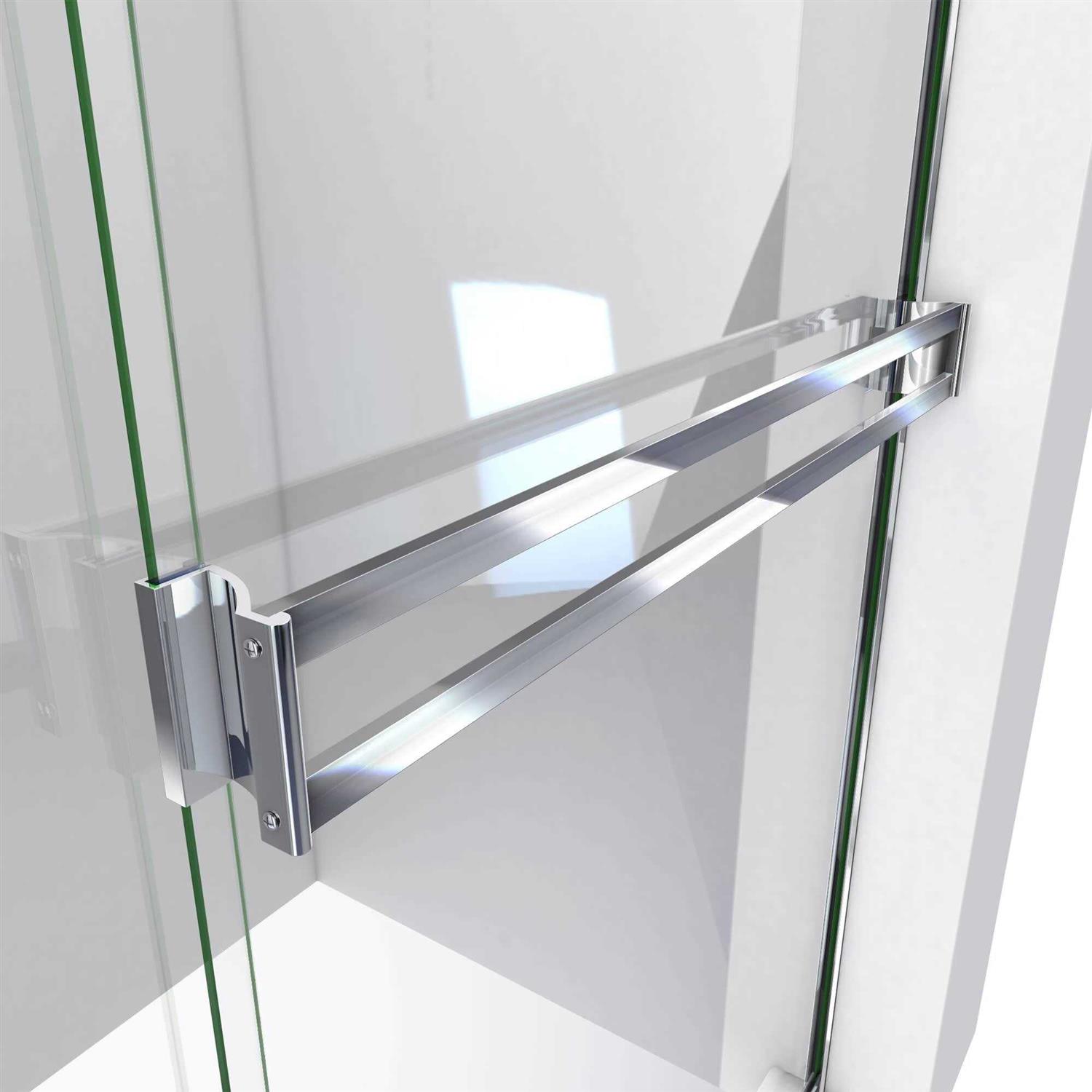 DreamLine Alliance Pro BG 56-60 in. W x 70 3/8 in. H Semi-Frameless Sliding Shower Door SDAB60A700VXX09 - Cheap Fitting