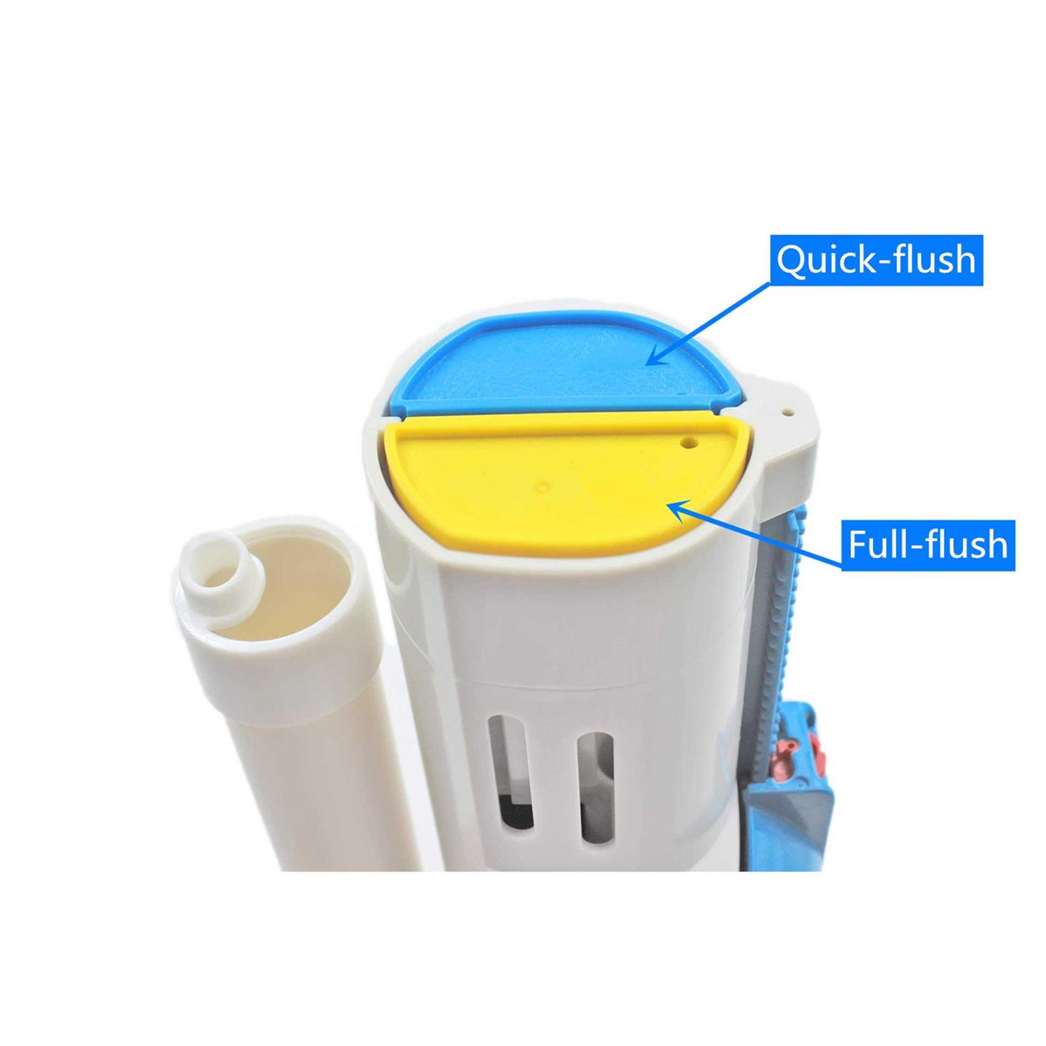 Toilet Flush Valves 2-Inch Dual Flush Valve Replacement Kit for 2-Piece Toilet Tank Compatible with TOTO THU435 THU224 Flush Valve - Cheap Fitting
