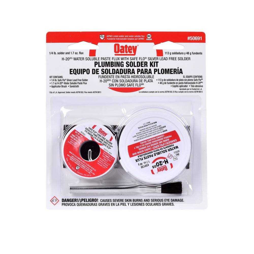 Oatey H-20-5 Series Professional Grade Flux Solder Kit 50691 - Cheap Fitting