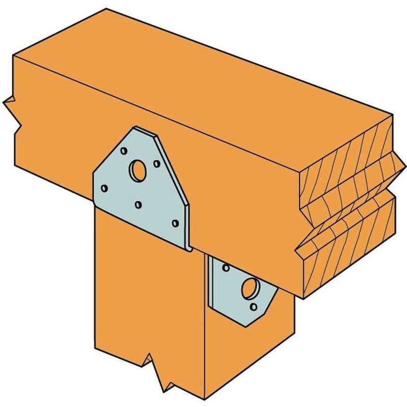 Simpson Strong Tie BC46 4×6 Post Cap/Base - Cheap Fitting