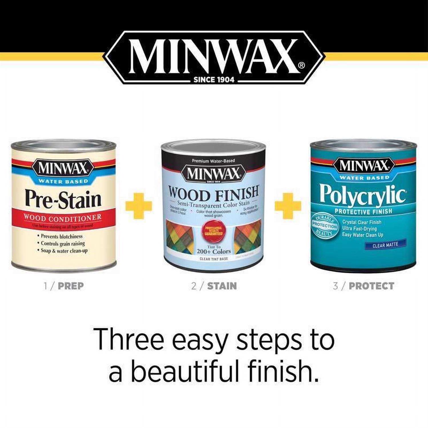 Minwax Water-Based Wood Finish Stain - Cheap Fitting