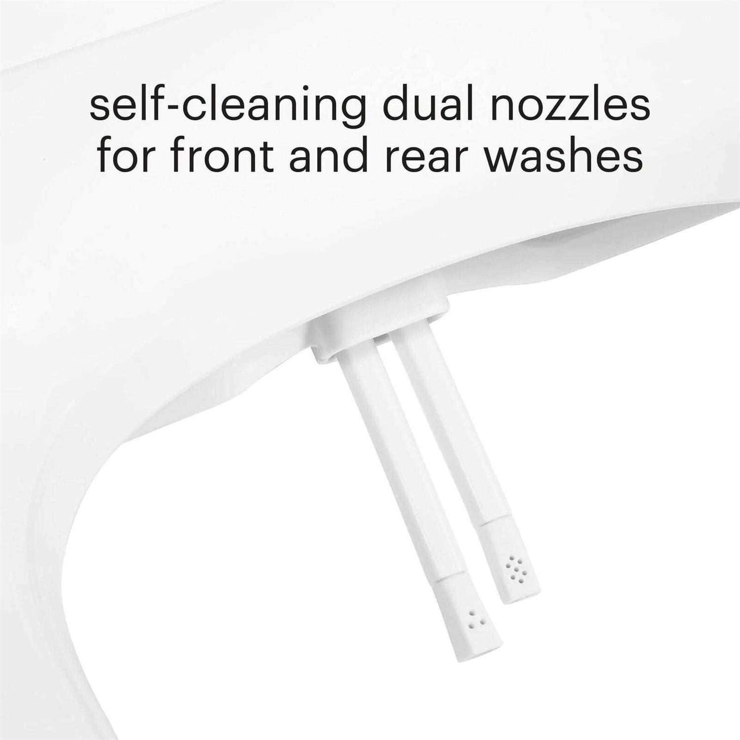 Brondell Bidet System Swash Ecoseat White Round - Cheap Fitting