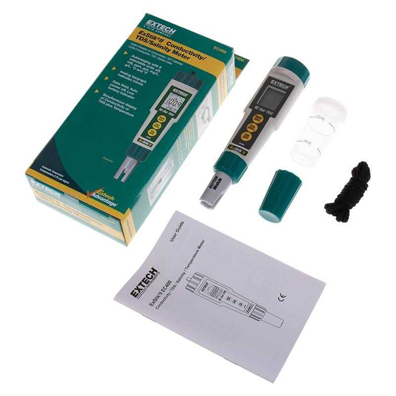 Extech EC400 ExStik Conductivity/TDS/Salinity Meter - Cheap Fitting