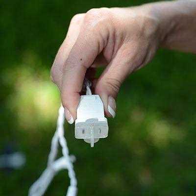 Seasonal Lighting Weatherproof Kit Outdoor Extension Cord Gasket and Plugs & Christmas Light Weatherproof Gasket - Cheap Fitting