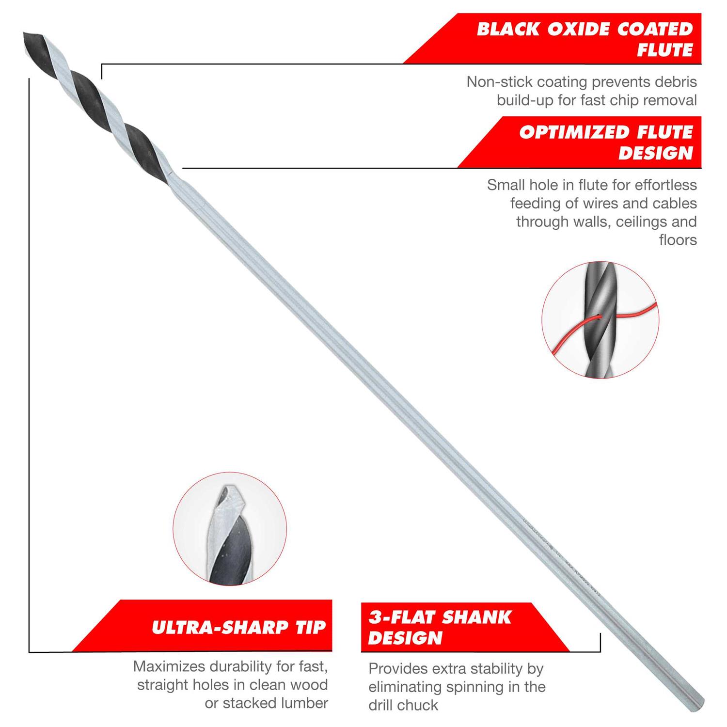 Diablo 1/4 in. x 18 in. Installer Bit - Cheap Fitting