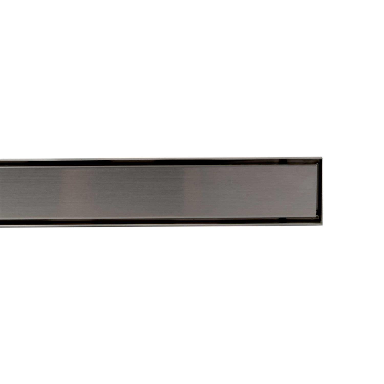 ALFI brand ABLD59B-BSS 59 Brushed Stainless Steel Linear Shower Drain with Solid Cover - Cheap Fitting