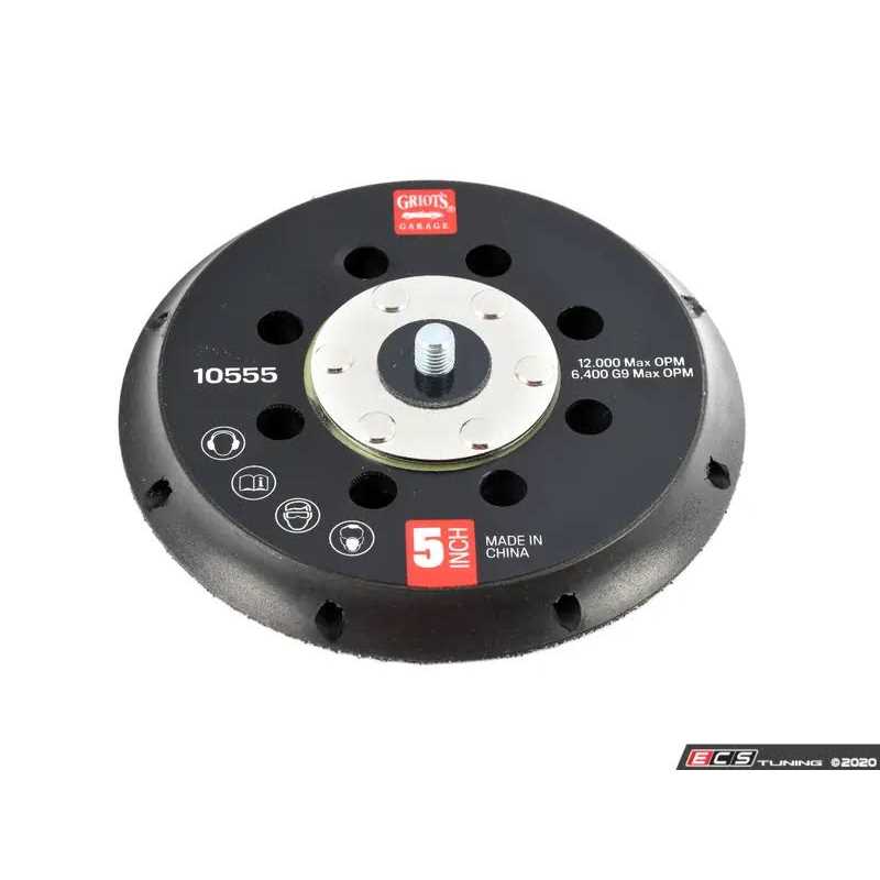 Griot’s Garage Vented Orbital Backing Plate - Cheap Fitting