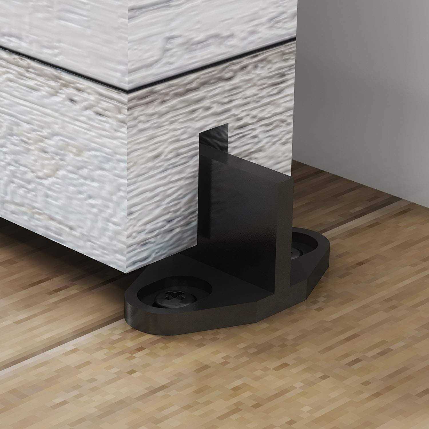 EaseLife 8 FT Double Door Sliding Barn Door Hardware Track Kit,Basic J Pulley,Heavy Duty,Slide Smoothly Quietly,Easy Install - Cheap Fitting