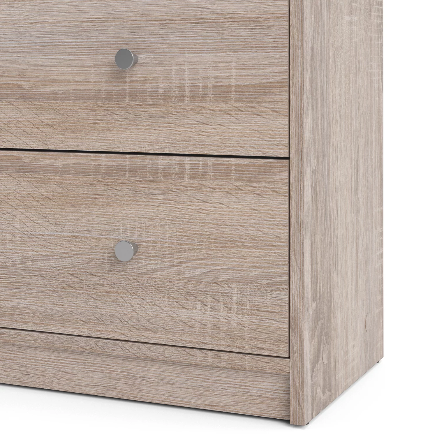 Studio 6 Drawer Double Dresser, White - Cheap Fitting