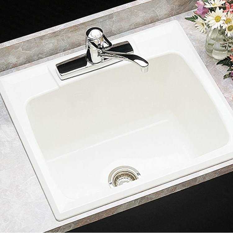 Mustee 10C Utility Sink 22 x 25-inch - Cheap Fitting