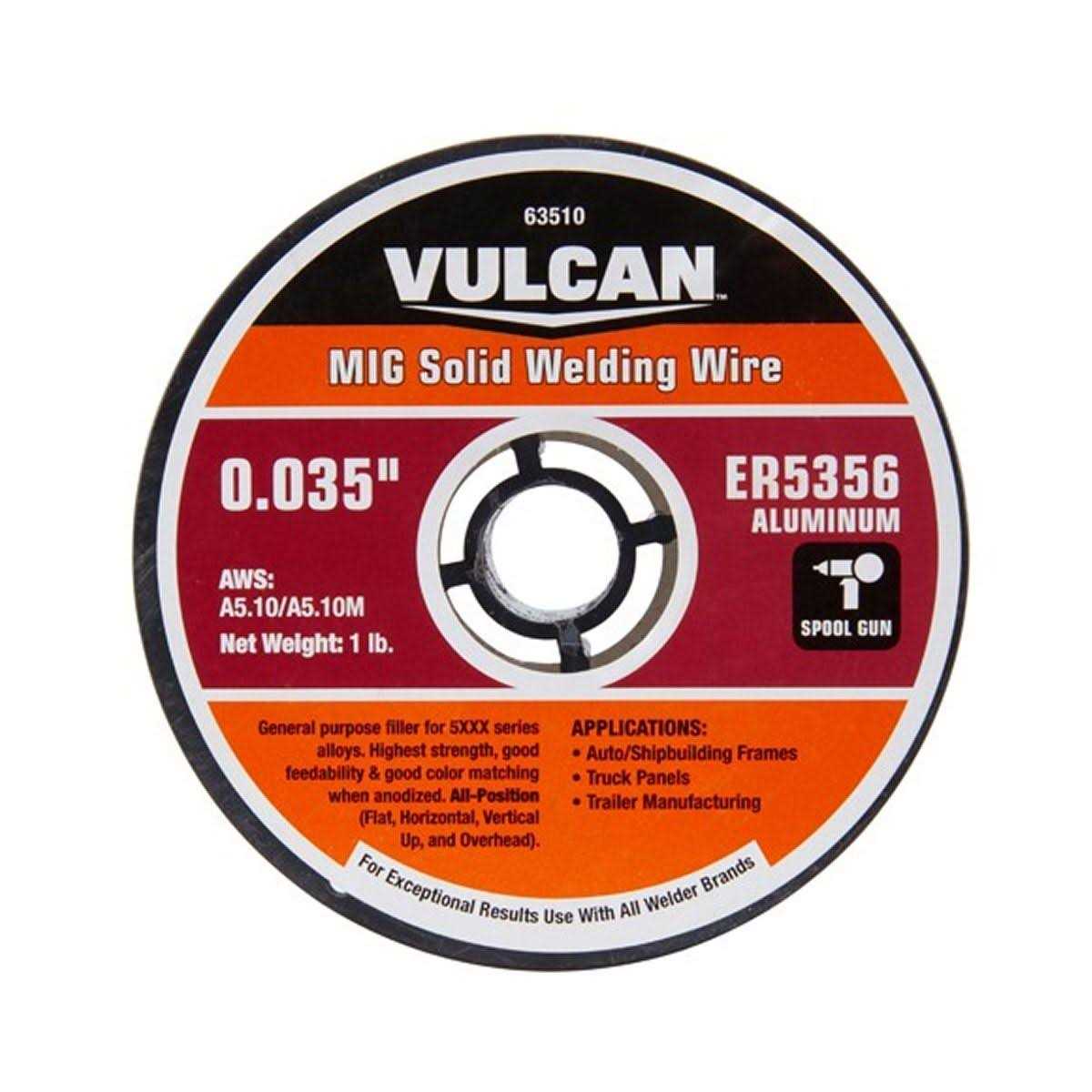 Vulcan 0.035 in. ER5356 MIG Solid Welding Wire - Cheap Fitting