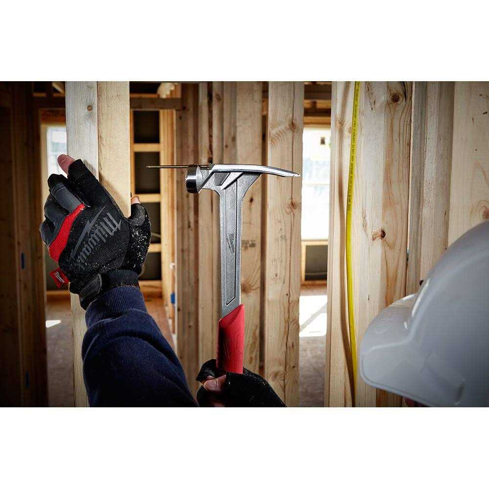 Milwaukee 48-22-9017 17 oz Smooth Face Framing Hammer - Cheap Fitting