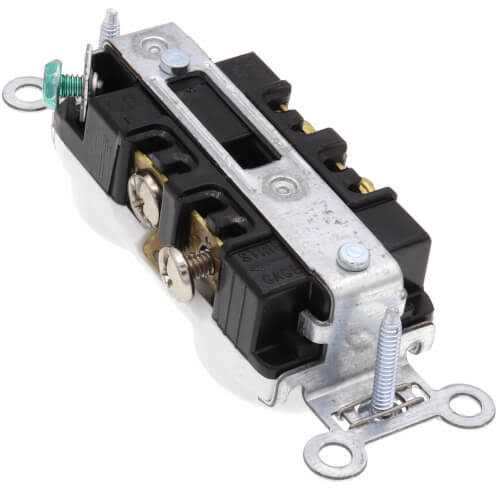 Pass & Seymour 8300-HW Heavy Duty Hospital Grade Duplex Receptacle, 20A 125V, 5-20R,White - Cheap Fitting