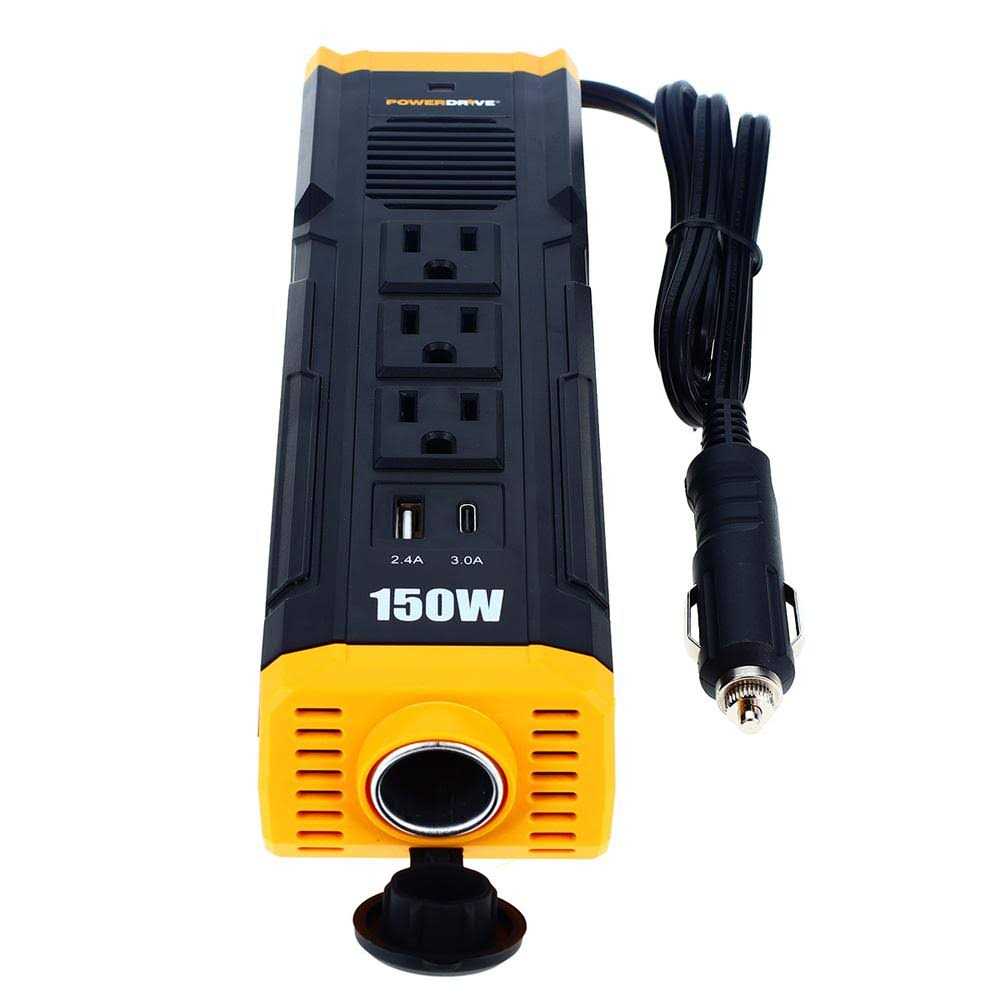 PowerDrive 150 Watt Power Strip Inverter - Cheap Fitting