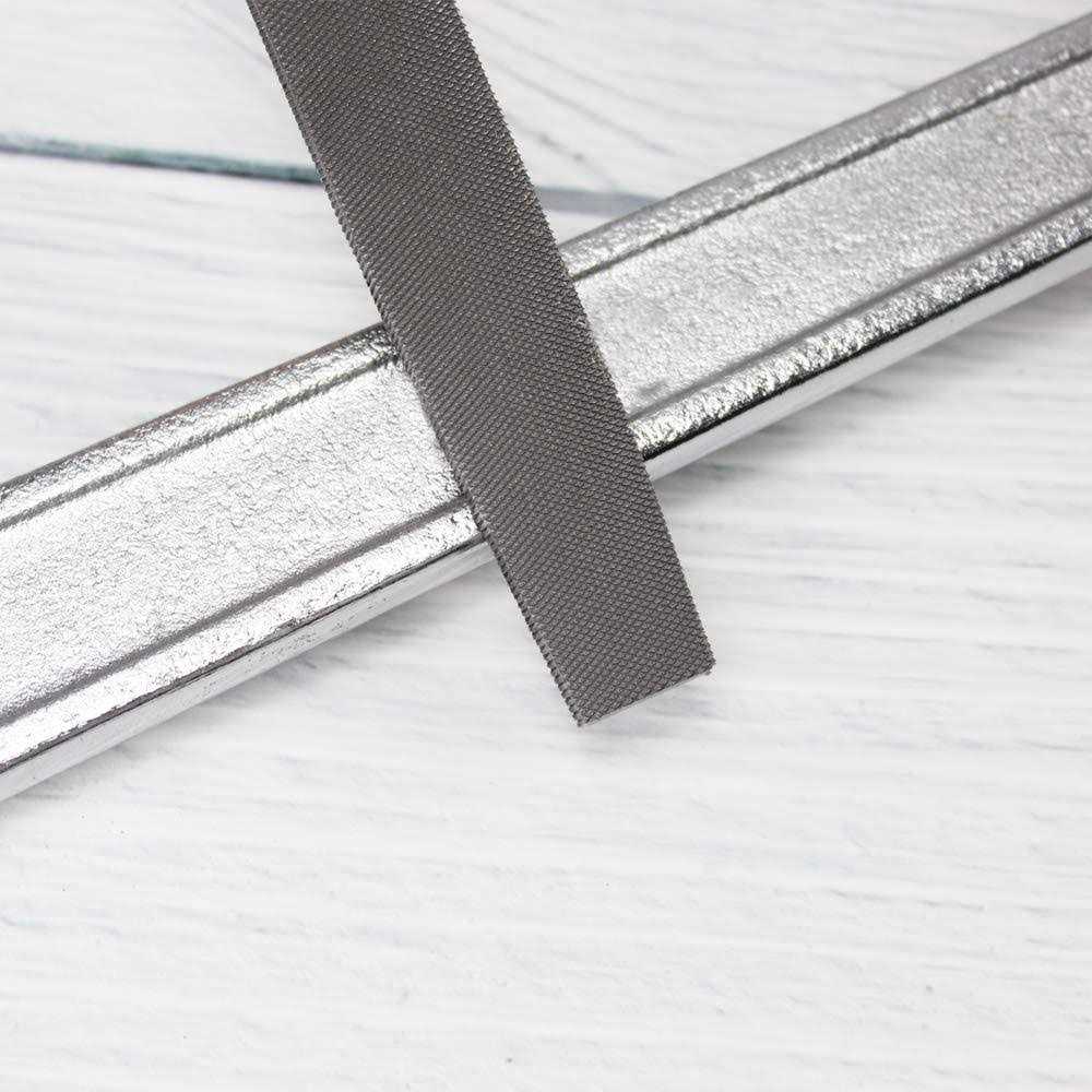 Kalim Flat Medium Cut File Double Cut Teeth 6” Length Made of High Carbon Steel - Cheap Fitting