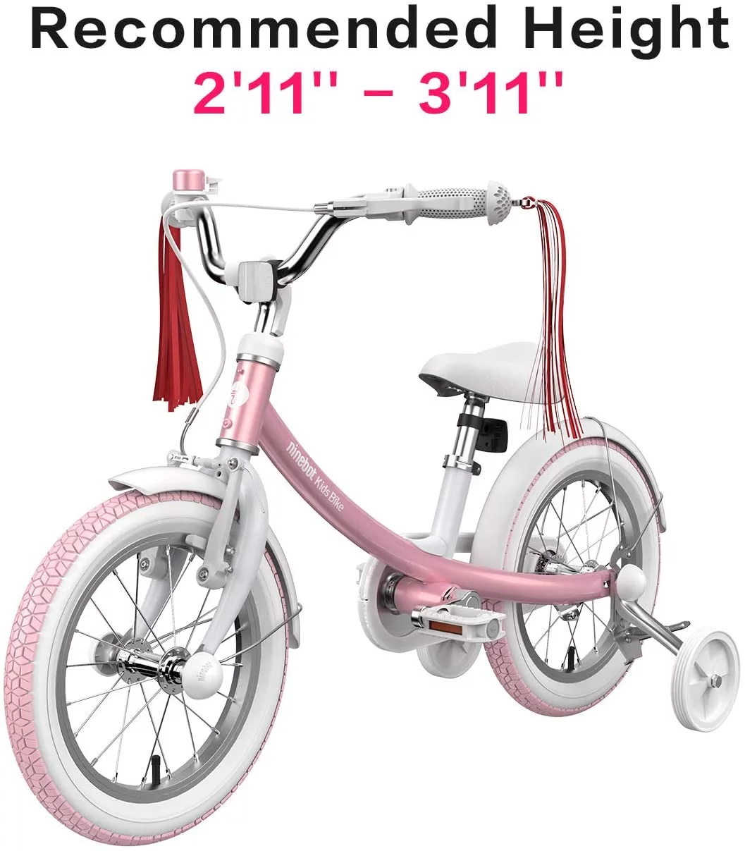 Segway-Ninebot Kids Bicycle 14 In. in Pink with Training Wheels - Cheap Fitting