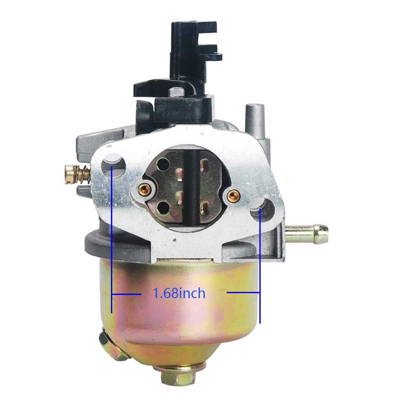 SOOGE Carburetor for Champion Power Equipment 3500 4000 Watts Gas Generator Engine Carb with Fuel Tank Shut off Valve Spark Plug kit - Cheap Fitting