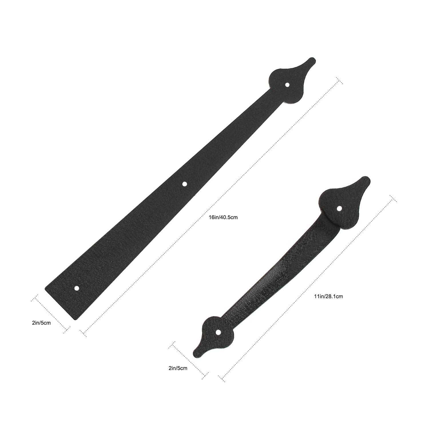 Homode Decorative Garage Door Hinges Handles Faux Garage Door Accents - Cheap Fitting