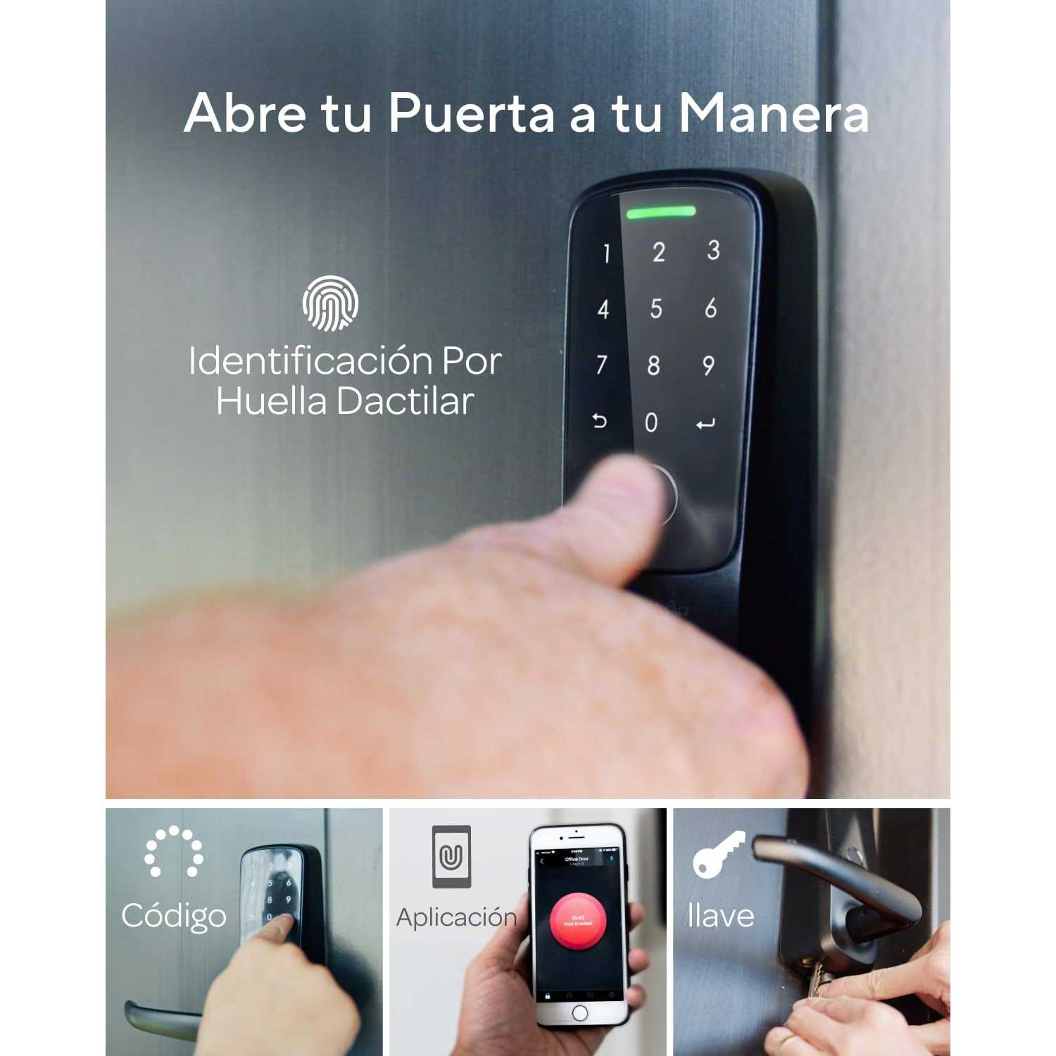 ULTRALOQ Latch 5 World’s First Built in WiFi Smart Lock with Fingerprint ID - Cheap Fitting