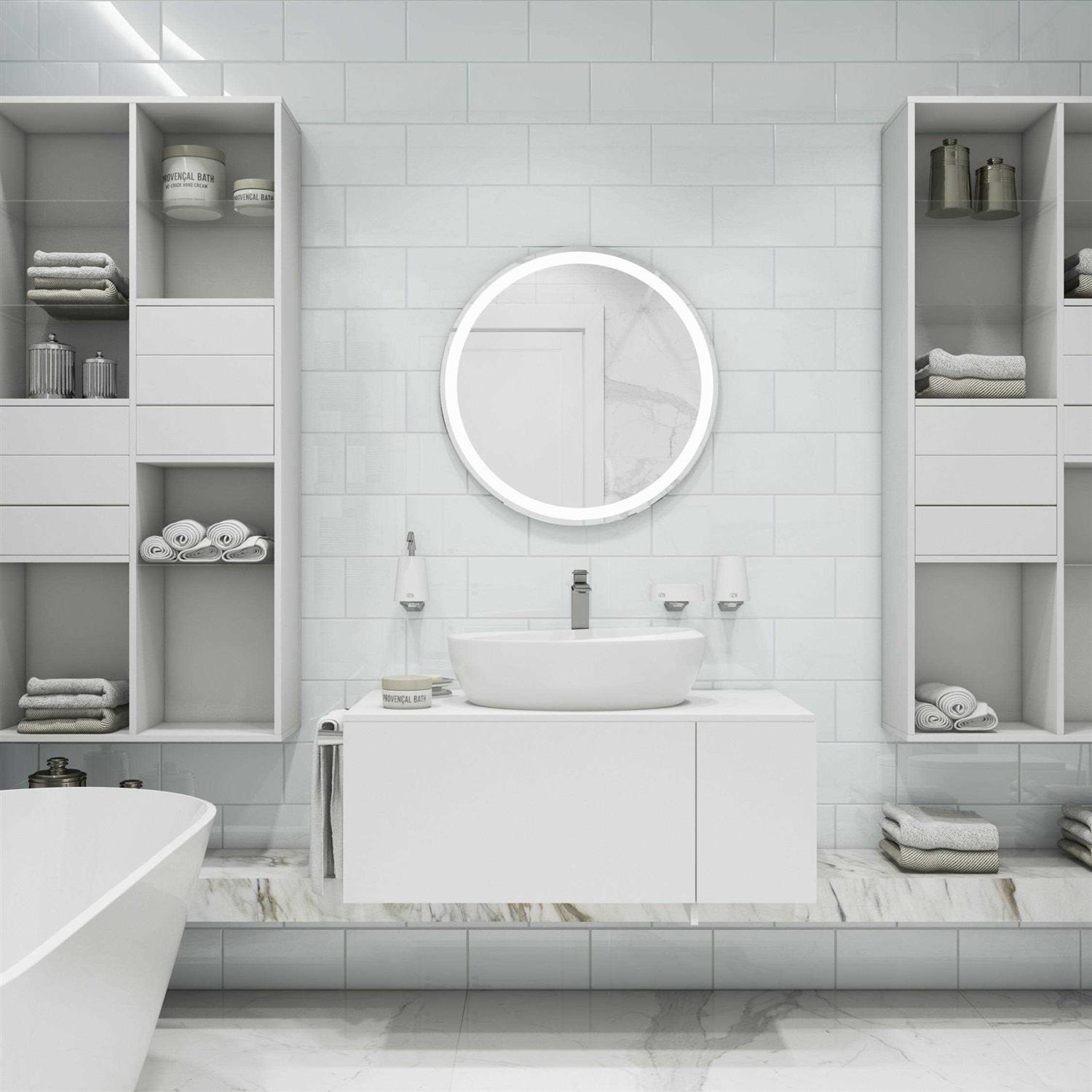 Giorbello 6 in. x 12 in. x 8mm Glass Subway Tile Sample - Cheap Fitting