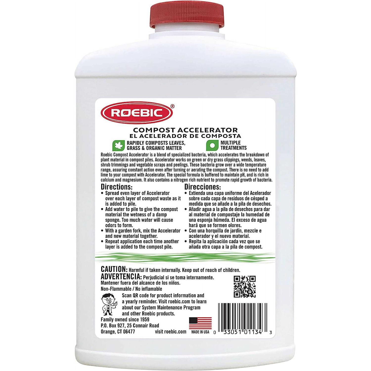 Roebic Bacterial Compost Accelerator - Cheap Fitting