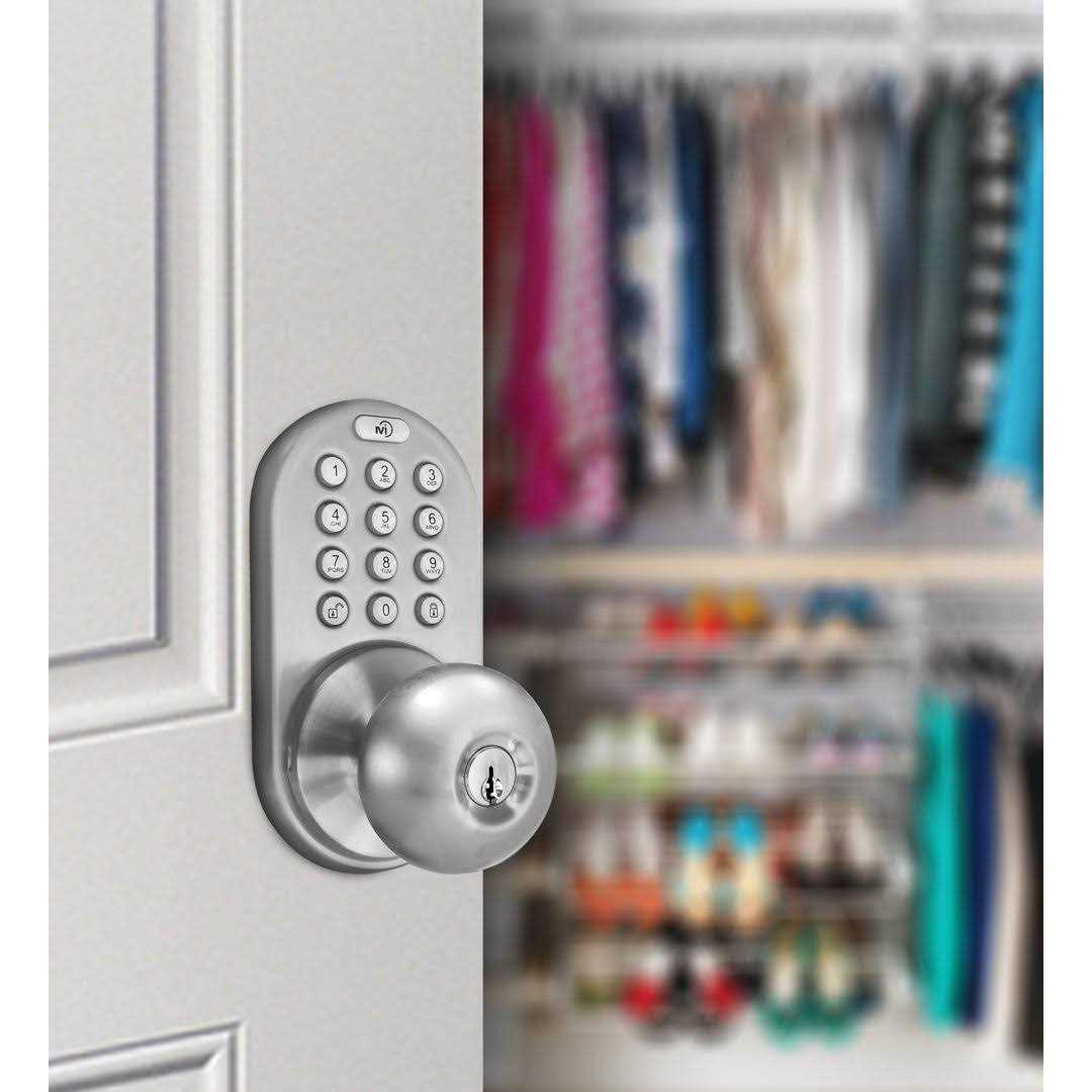 Milocks D-Series Keyless Entry Door Knob - Cheap Fitting