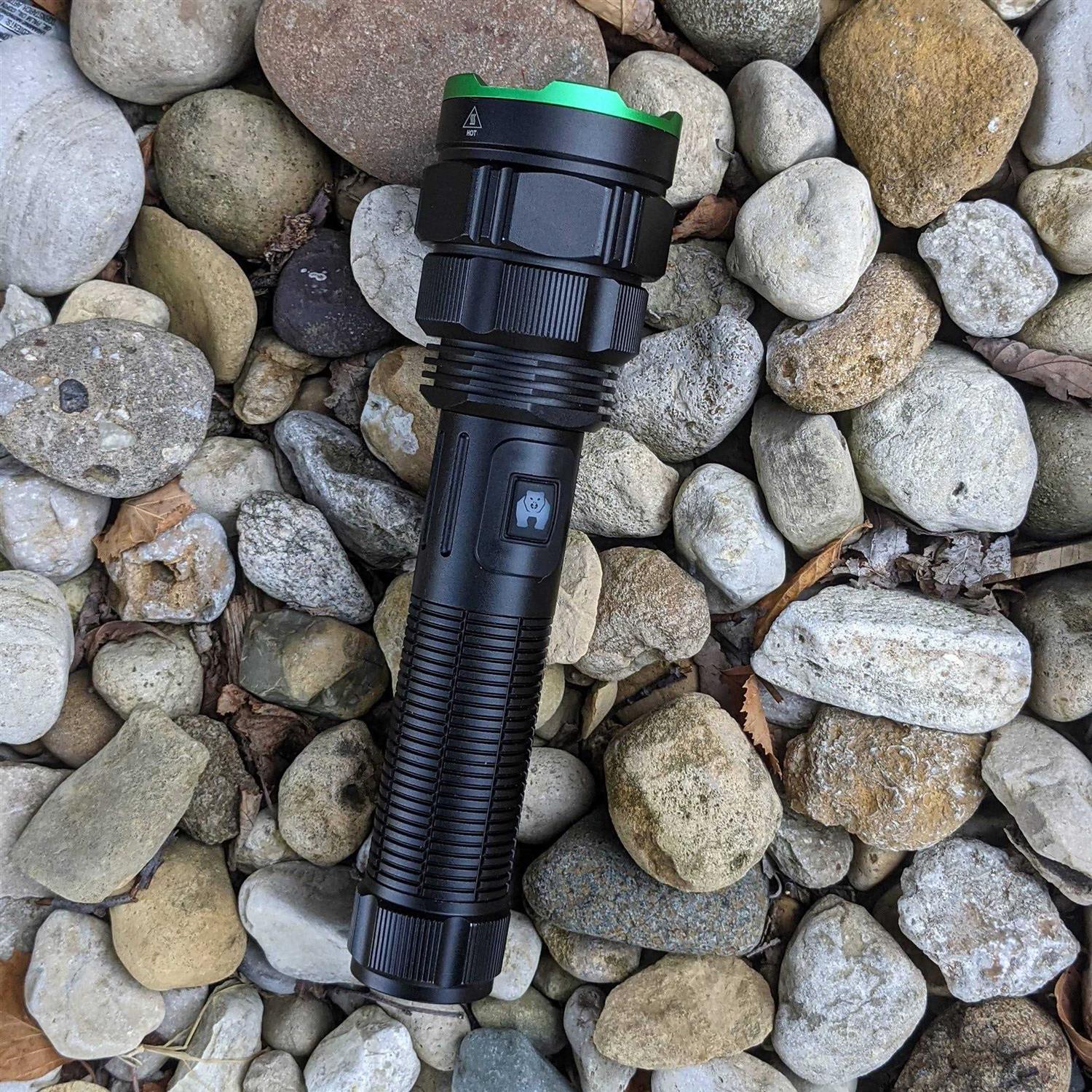 Kodiak 1-mile Beam Rechargeable Tactical Flashlight COB LED 1000 Lumens - Cheap Fitting