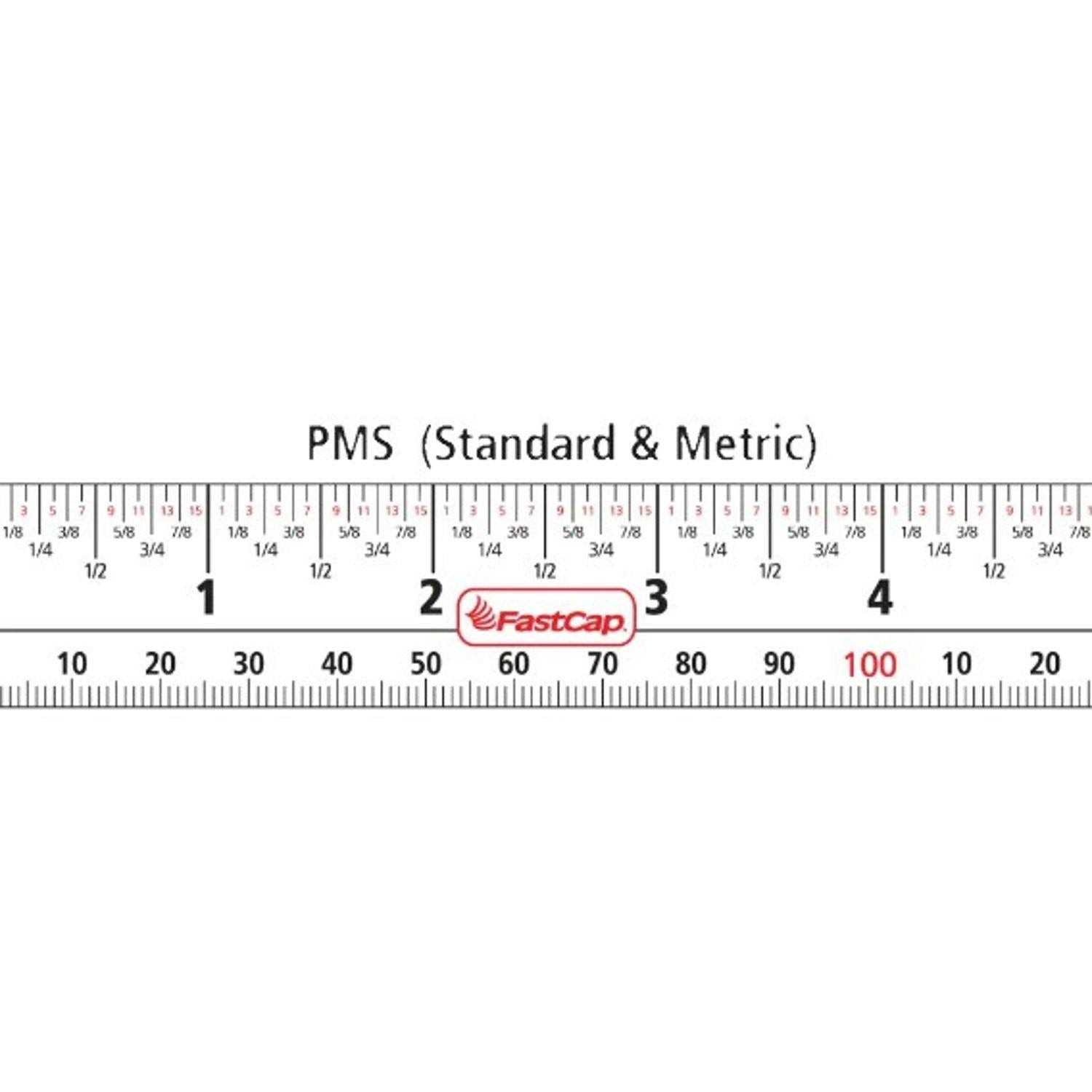 Fastcap 16′ Metric Standard Peel and Stick Measuring Tape - Cheap Fitting