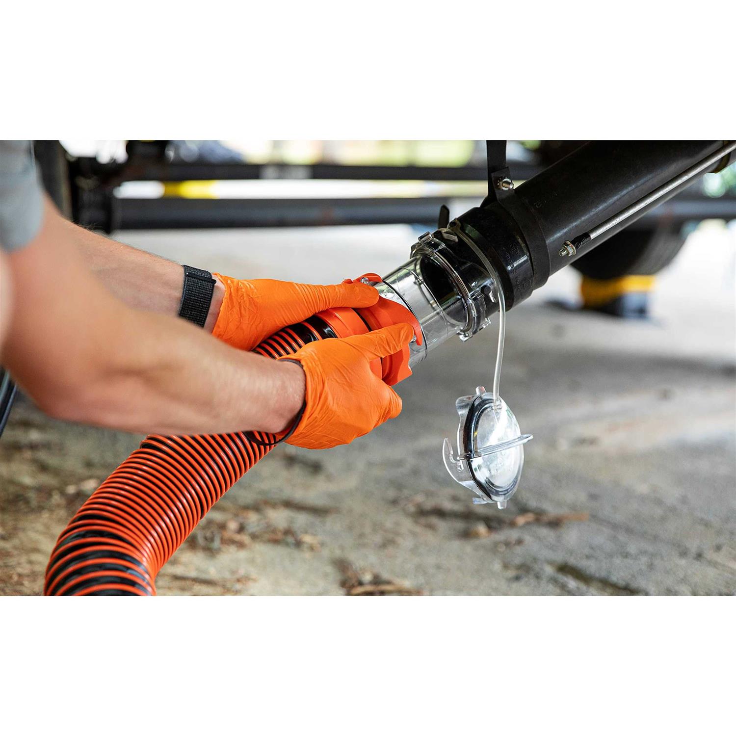 Camco RhinoEXTREME 10-Foot Camper/RV Sewer Hose Kit Features TPE Technology for Abrasion Resistance and Crush Protection - Cheap Fitting