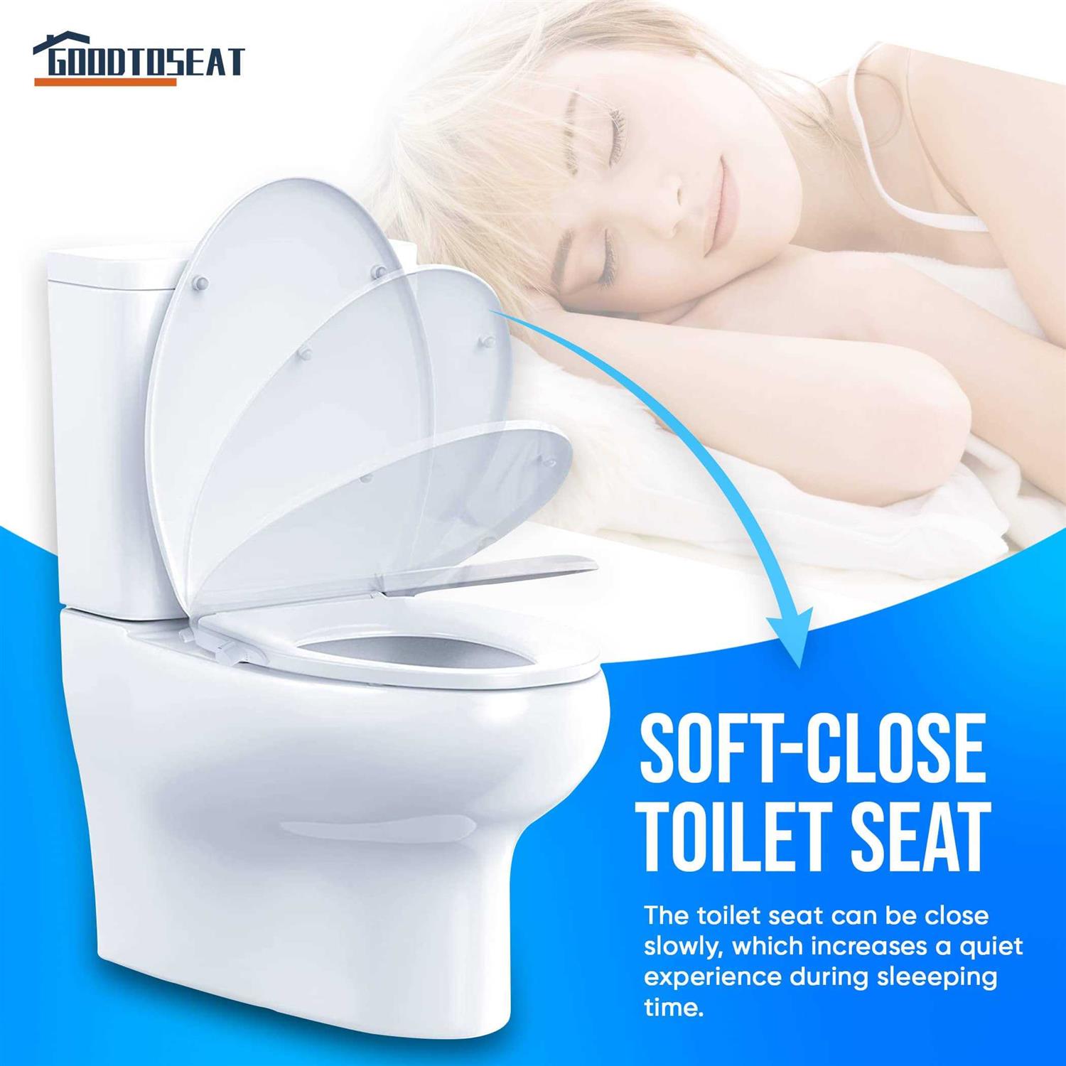 Non-Electric Bidet Toilet Seat Fit For Elongated Toilet Rear & Front Spray Modes - Cheap Fitting