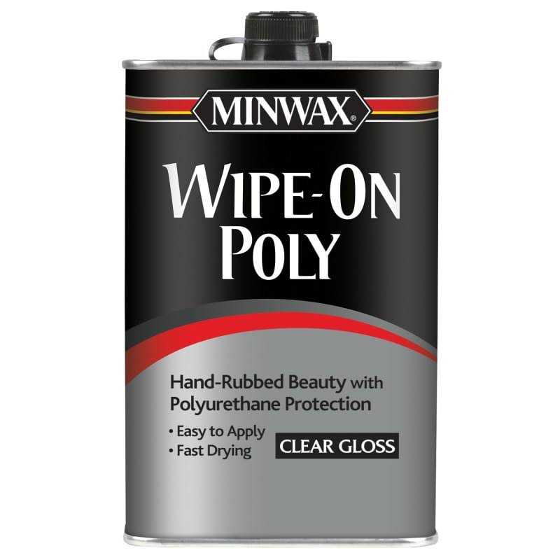 Minwax Wipe-On Poly Polyurethane - Cheap Fitting