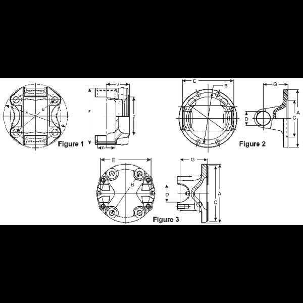 Spicer 3-2-1839 Flange Yoke - Cheap Fitting