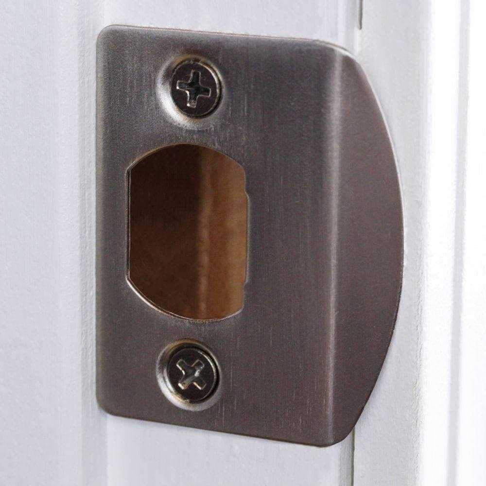Defiant Satin Nickel Latch Strike - Cheap Fitting