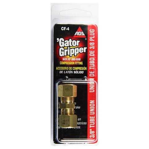 Ags Company CF-4 Brass Compression Union - Cheap Fitting