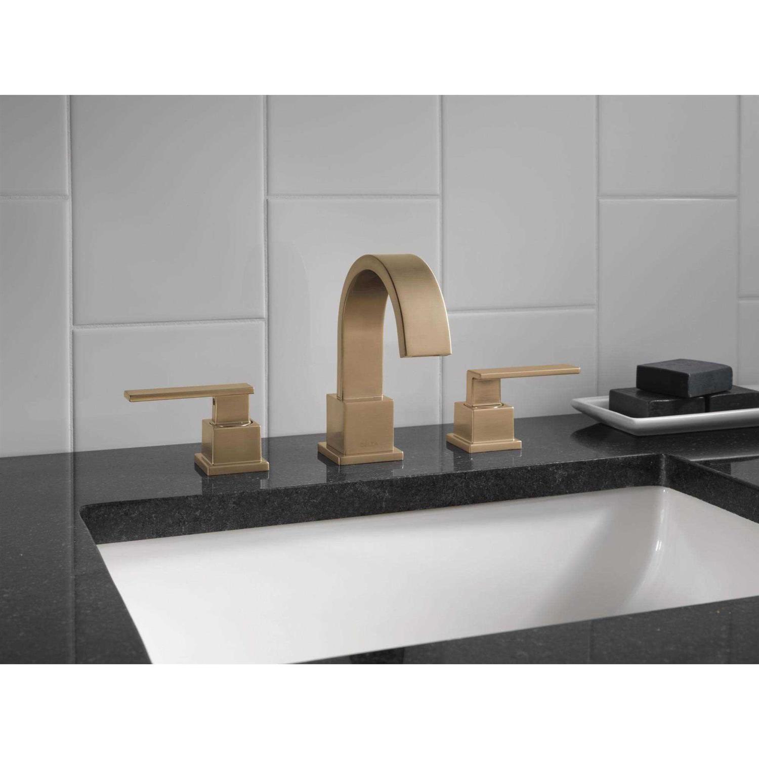 Delta Vero Two Handle Widespread Bathroom Faucet 3553LF-CZ - Cheap Fitting