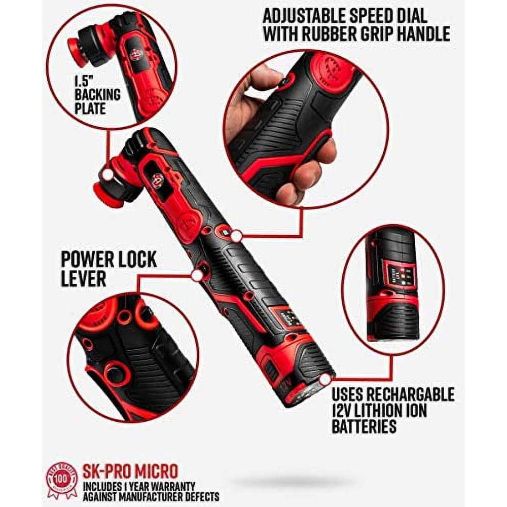 Adam’s SK Pro Micro Cordless Swirl Killer Polisher 2.0 - Cheap Fitting