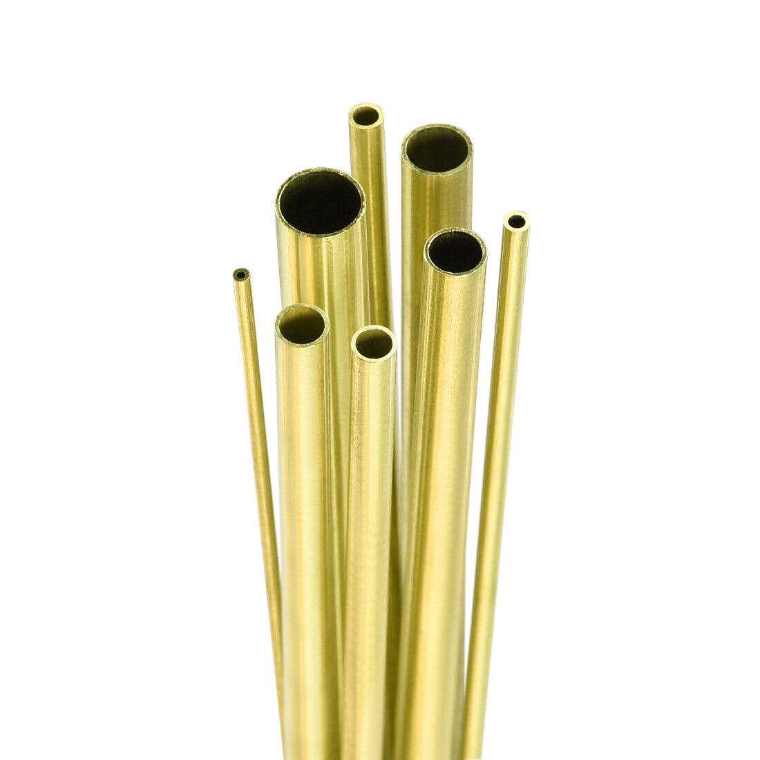 Uxcell Brass Round Tube Length OD Wall Thickness Pipe Tubing - Cheap Fitting