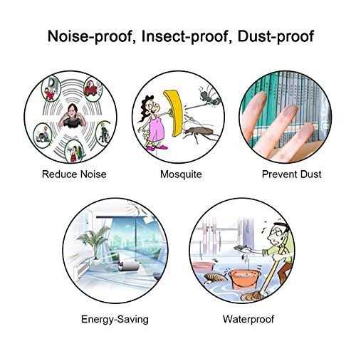 Under Door Draft Blocker Draught Excluder Self-Adhesive Rubber Door Bottom Seal Strip Under Door Sweep Weather Stripping Door Gap Stopper - Cheap Fitting