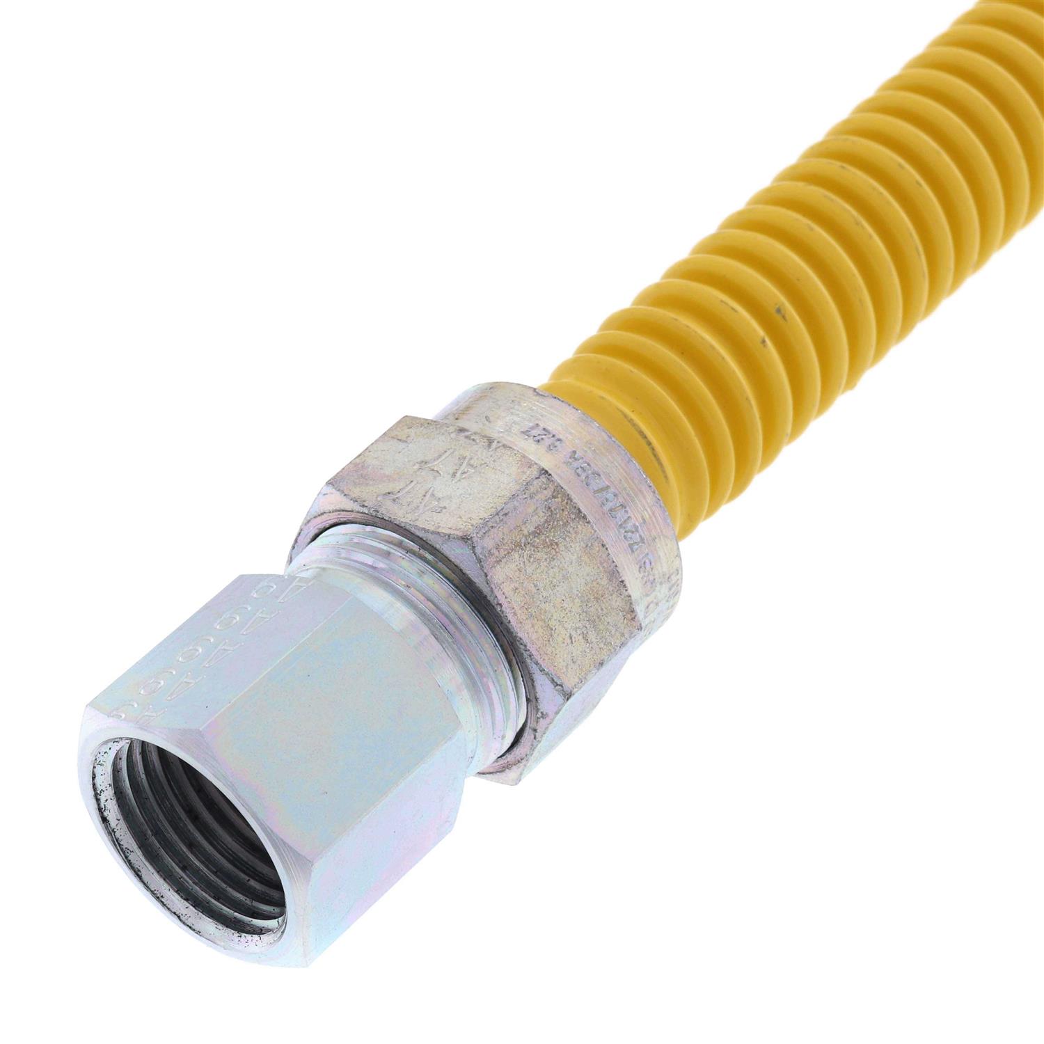 Dormont Gas Connector,1/2 ID x 24 L 30C-3232-24 - Cheap Fitting