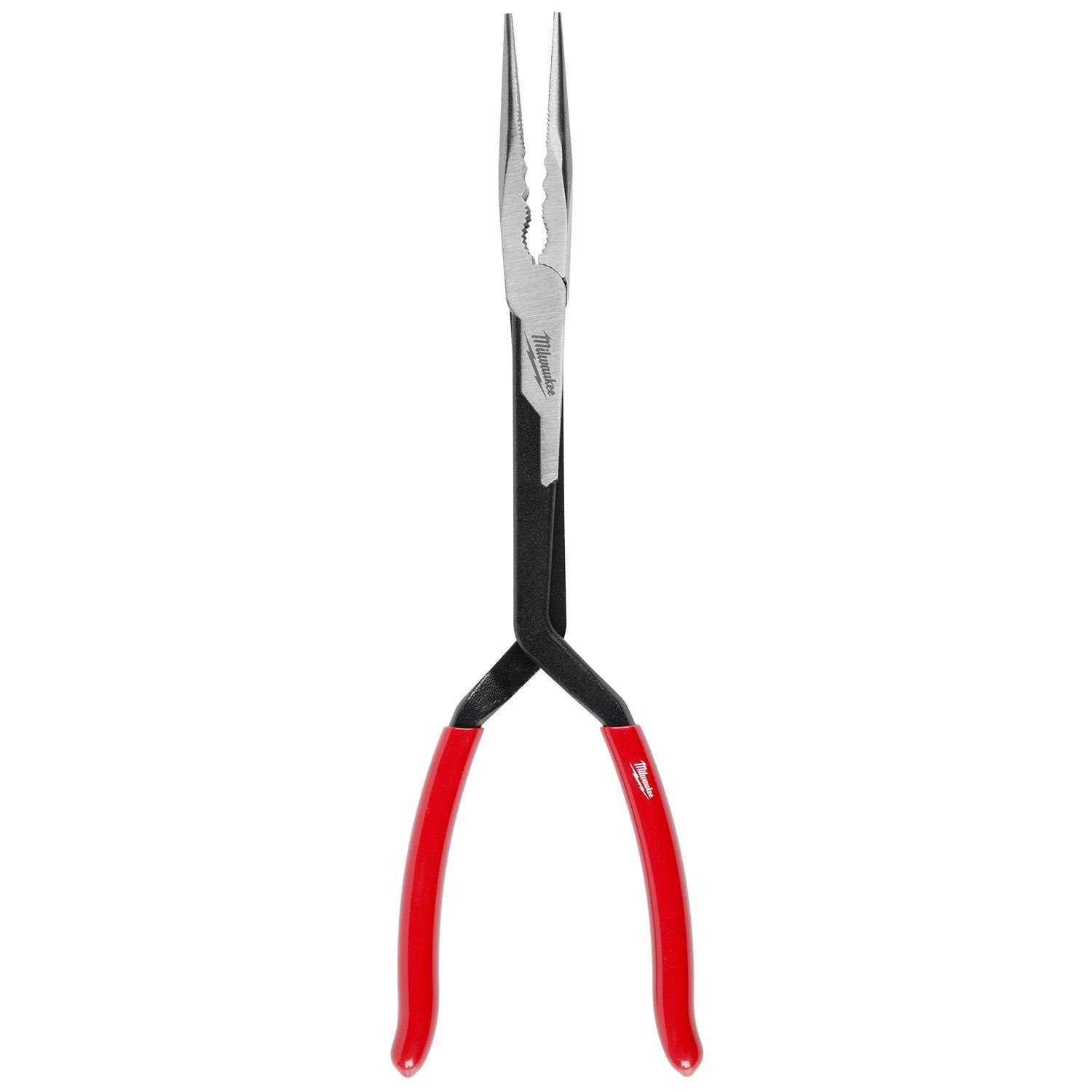 Milwaukee 13 Long Reach Pliers Straight Nose 48-22-6540 - Cheap Fitting