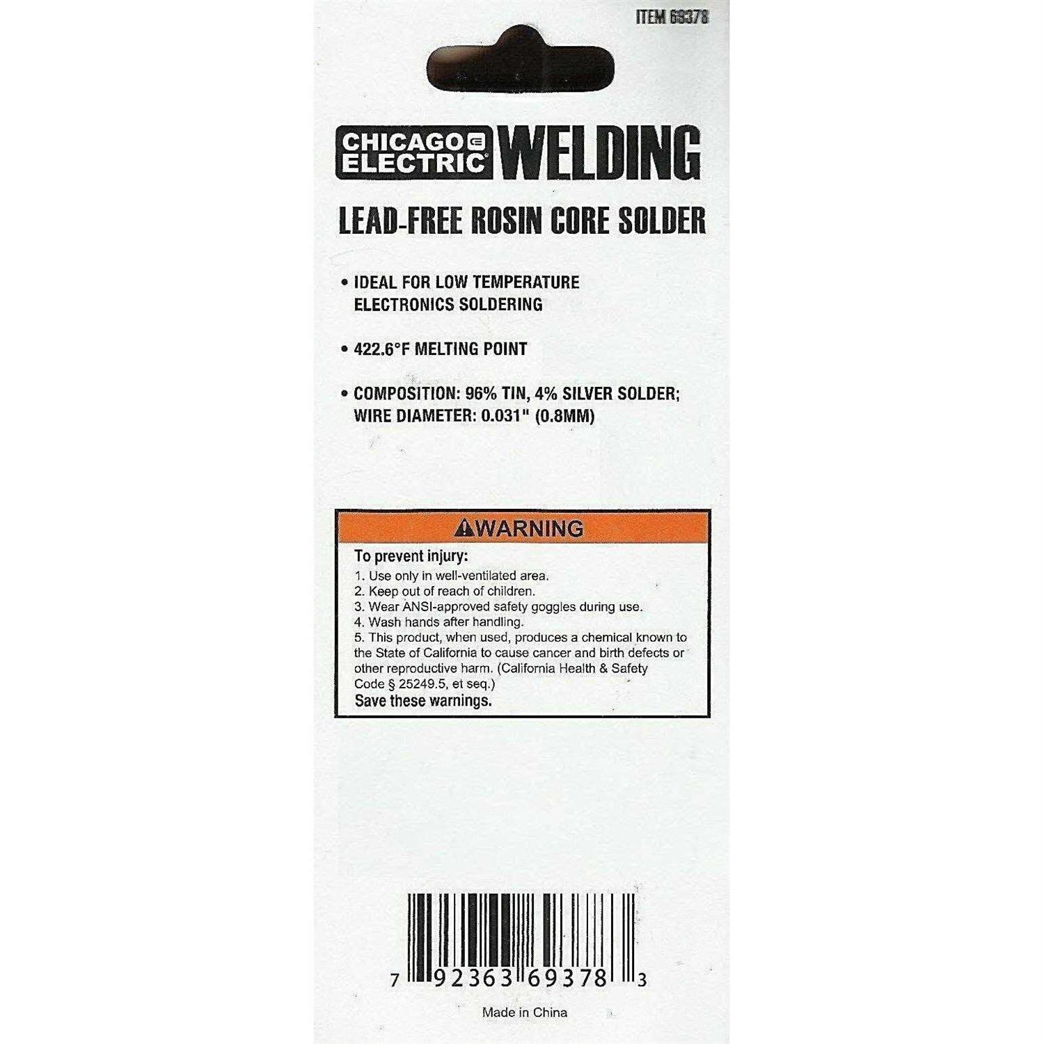 HFT Tin-Silver Lead-Free Rosin Core Solder - Cheap Fitting