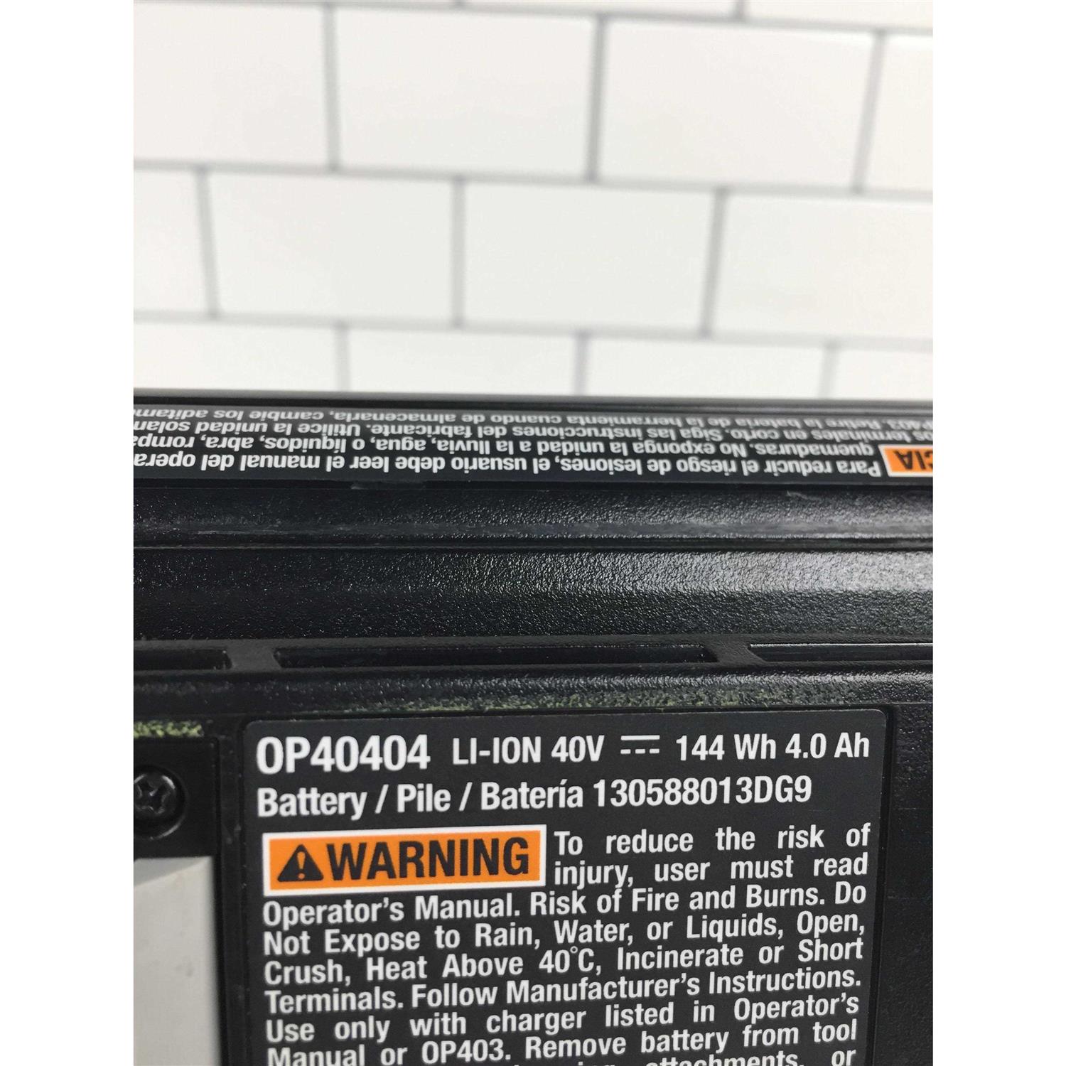 Ryobi OP40404 40V Battery 4.0 Ah Lithium-Ion Battery OEM - Cheap Fitting