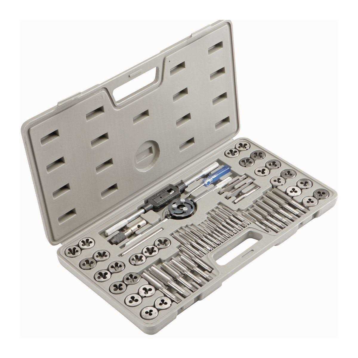 Pittsburgh SAE and Metric Tap and Die Set - Cheap Fitting