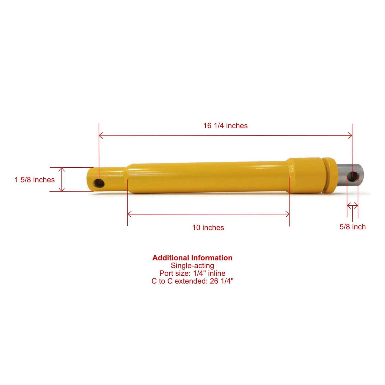 1-1/2 x 10 Power Angling Cylinder 1304005 - Cheap Fitting